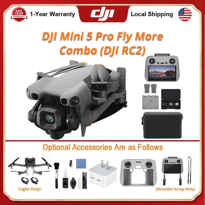 Drone Photogrammetry - DJI Mini 5 Pro Fly Combo