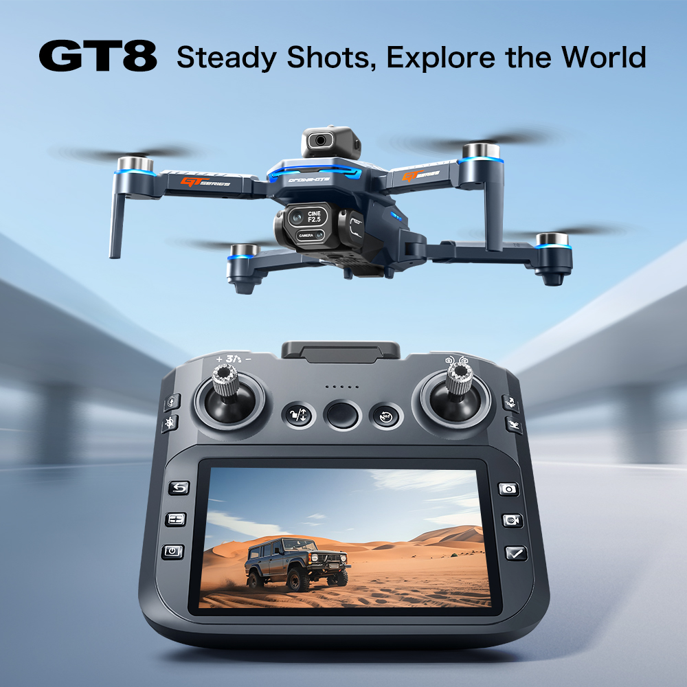 GT8 Max Foldable Drone 8K HD P - Drone Video Production review and price