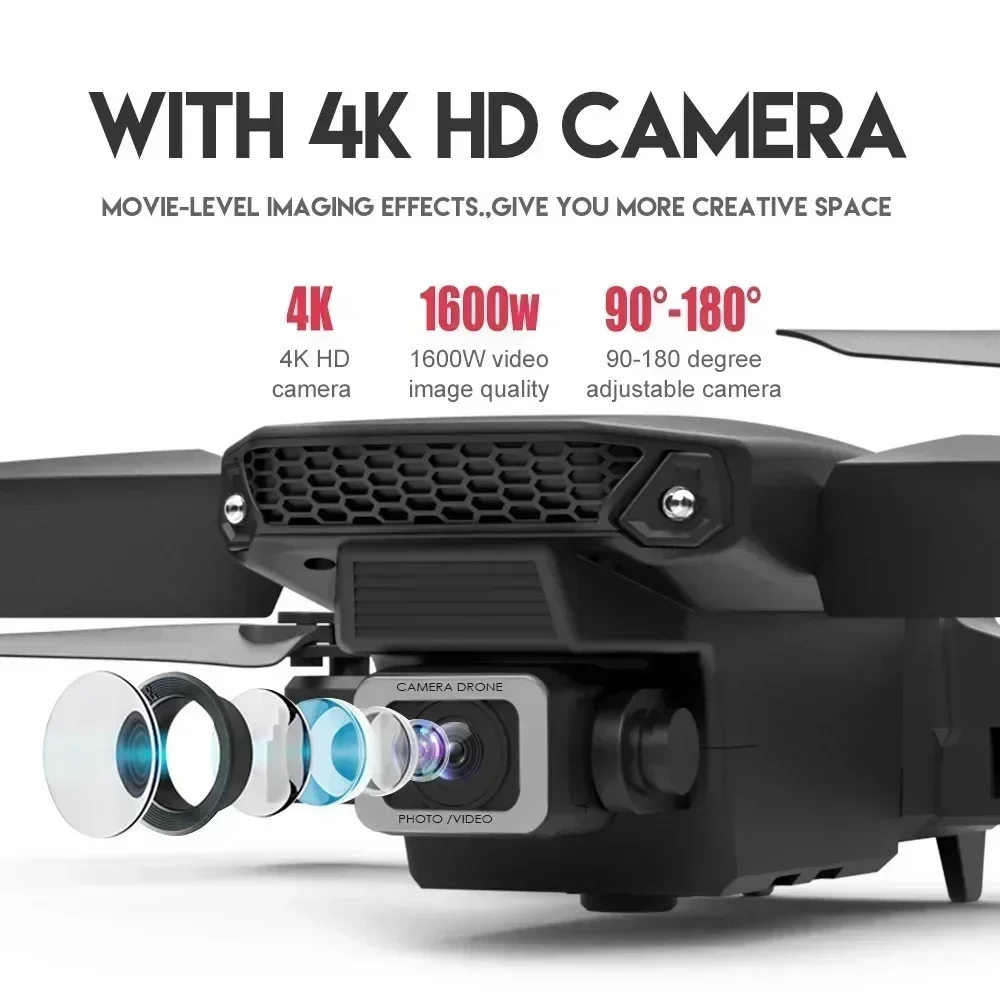 E88 Pro WIFI FPV Drone Wide An - Drone Lidar review and price