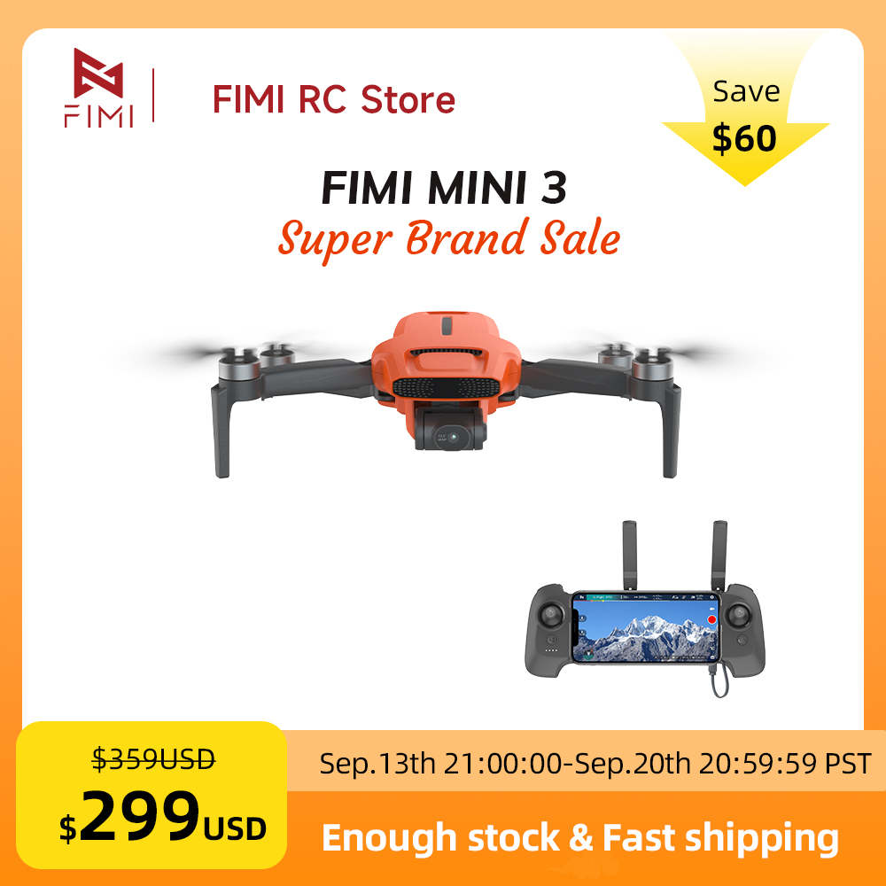 FIMI MINI 3 Camere Drone 4K 60 - Drone Video Production review and price