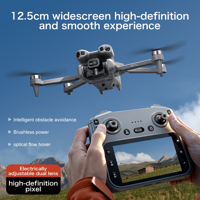 GT50 Mini Drone Dual Camera 8K - Drone Multispectral review and price